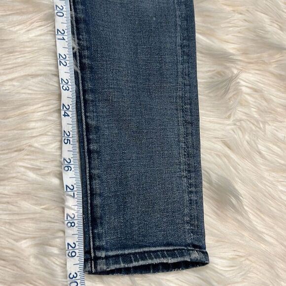 Cult of Individuality Jeans Zen Mid Rise Skinny Fading 77A1-Z44H Embroidered 27 - Picture 7 of 12